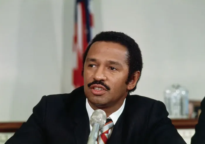 Framed Print : John Conyers Jr. Giving a Speech Framed Print : John Conyers Jr. Giving a Speech