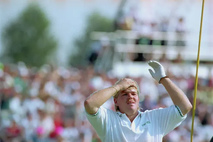 Framed Print : John Daly Lifting His Arms in the Air Framed Print : John Daly Lifting His Arms in the Air