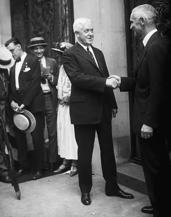 Framed Print : John Davis Being Congratulated By Man Framed Print : John Davis Being Congratulated By Man