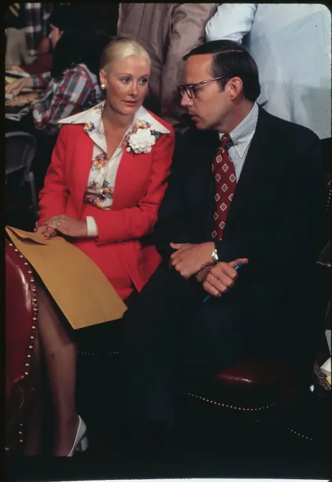 Framed Print : John Dean III and His Wife