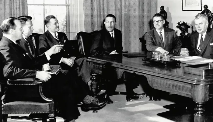 Framed Print : John Diefenbaker Speaking Framed Print : John Diefenbaker Speaking