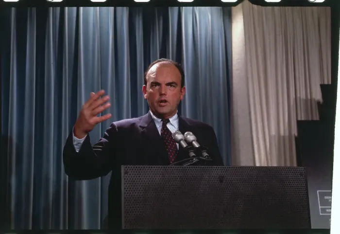 Framed Print : John Ehrlichman Addressing Congress Framed Print : John Ehrlichman Addressing Congress
