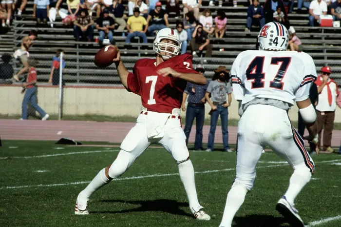 Framed Print : John Elway During Game