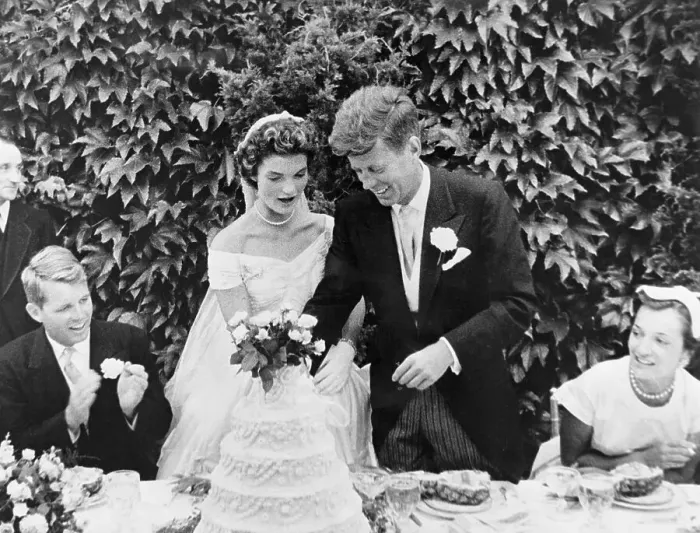 Framed Print : John F. and Jackie Kennedy Cutting Wedding Cake Framed Print : John F. and Jackie Kennedy Cutting Wedding Cake