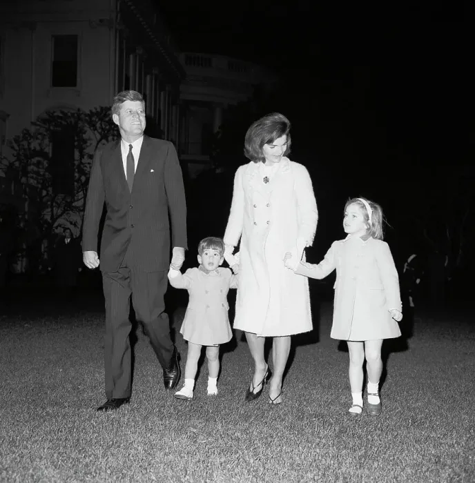 Framed Print : The John F. Kennedy Family Framed Print : The John F. Kennedy Family