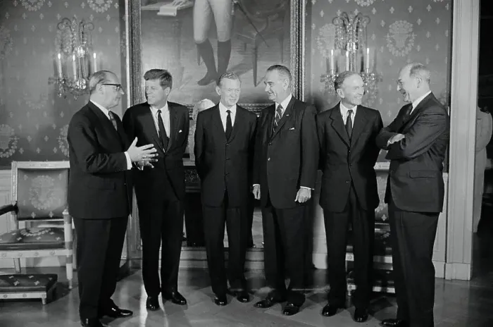 Framed Print : John F. Kennedy with Foreign Ministers Framed Print : John F. Kennedy with Foreign Ministers