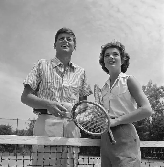 Framed Print : John F. Kennedy and Jacqueline Bouvier Framed Print : John F. Kennedy and Jacqueline Bouvier