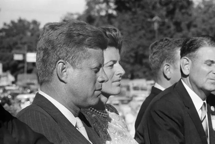 Framed Print : John F. Kennedy and Patricia Kennedy Framed Print : John F. Kennedy and Patricia Kennedy