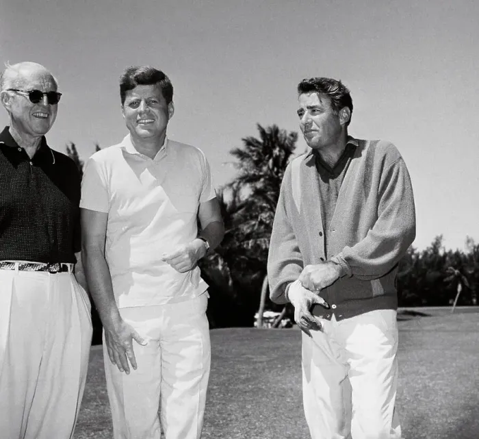 Framed Print : John F. Kennedy Playing Golf Framed Print : John F. Kennedy Playing Golf