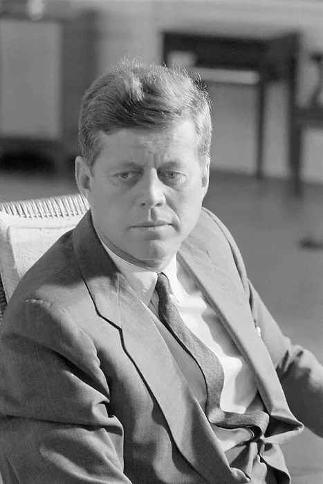 Framed Print : John F. Kennedy Seated In Office Framed Print : John F. Kennedy Seated In Office