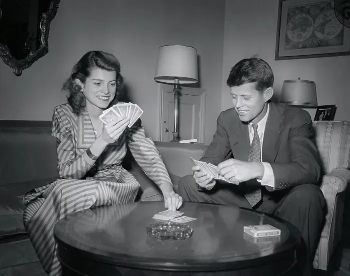 Framed Print : John F. Kennedy with Sister Eunice Framed Print : John F. Kennedy with Sister Eunice