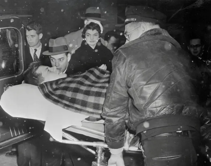 Framed Print : John F. Kennedy Being Transferred into Ambulance Framed Print : John F. Kennedy Being Transferred into Ambulance