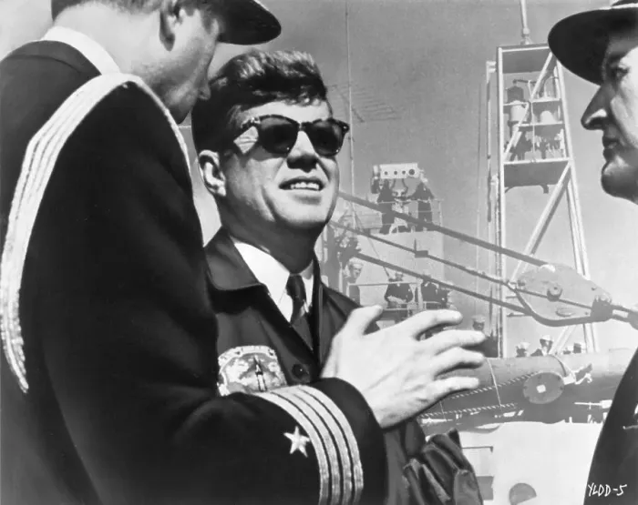 Framed Print : John F. Kennedy Wearing Sunglasses Framed Print : John F. Kennedy Wearing Sunglasses