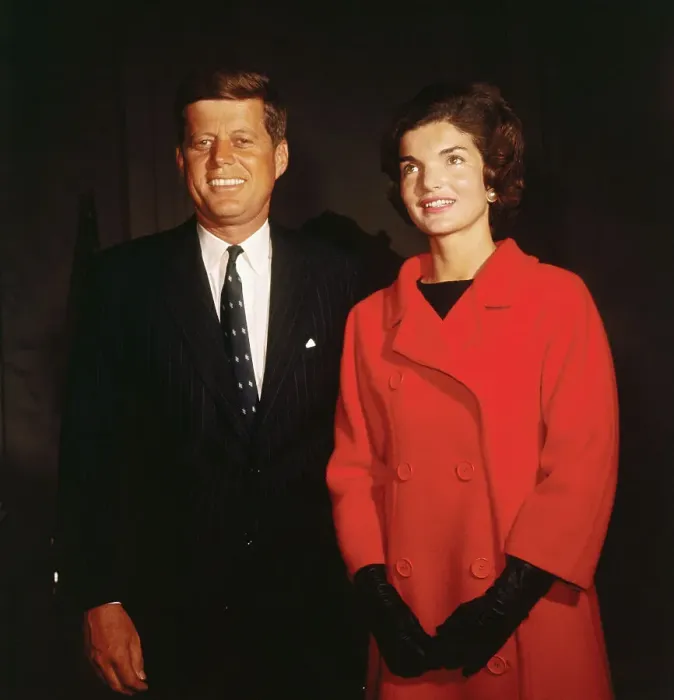 Framed Print : John F. Kennedy and His Wife Framed Print : John F. Kennedy and His Wife