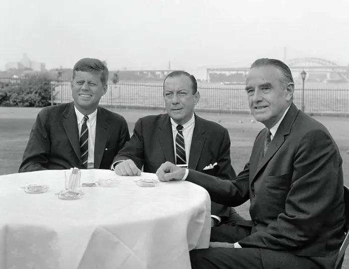 Framed Print : John Fitzgerald Kennedy Meeting with New York Politicians Framed Print : John Fitzgerald Kennedy Meeting with New York Politicians