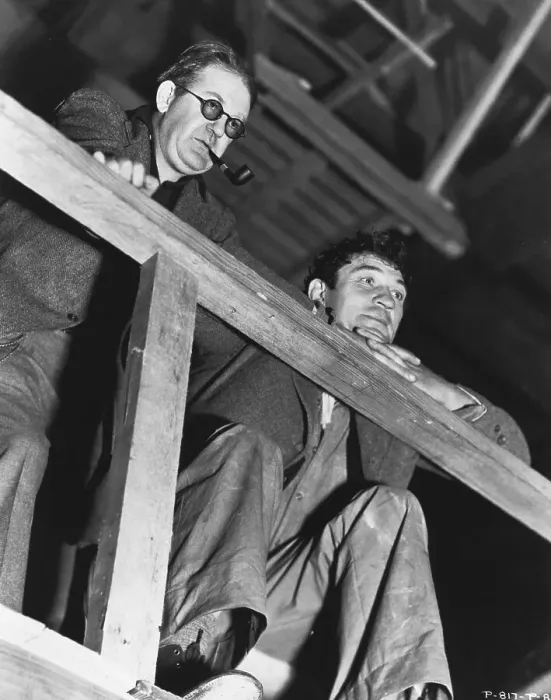 Framed Print : John Ford and Victor McLaglen Framed Print : John Ford and Victor McLaglen