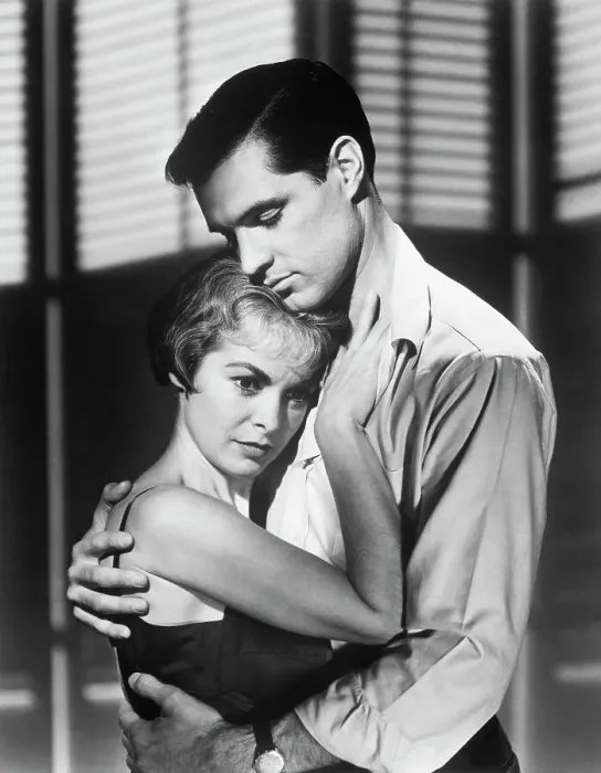 Framed Print : John Gavin Holds Janet Leigh in Psycho Framed Print : John Gavin Holds Janet Leigh in Psycho