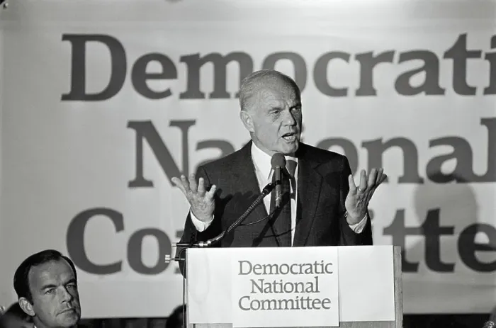 Framed Print : John Glenn Addressing Committee Framed Print : John Glenn Addressing Committee