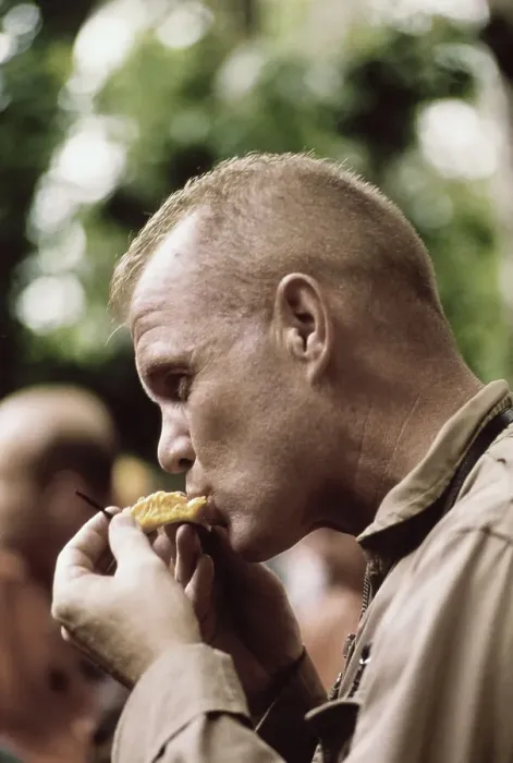 Framed Print : John Glenn Eating Jungle Fruit Framed Print : John Glenn Eating Jungle Fruit