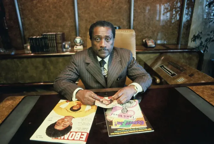 Framed Print : John H Johnson in His Office Framed Print : John H Johnson in His Office