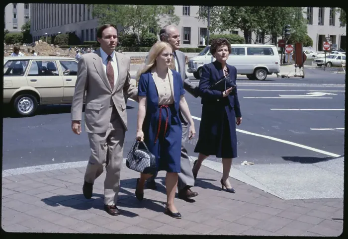 Framed Print : John Hinckley Strolling with Family Framed Print : John Hinckley Strolling with Family