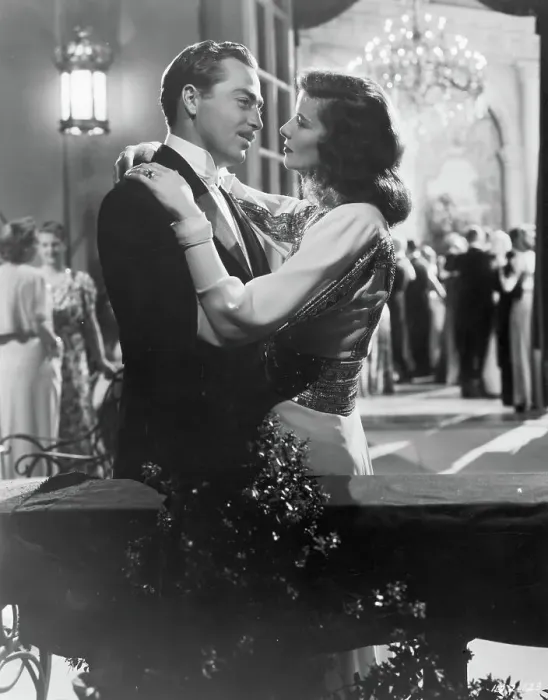 Framed Print : John Howard and Katharine Hepburn