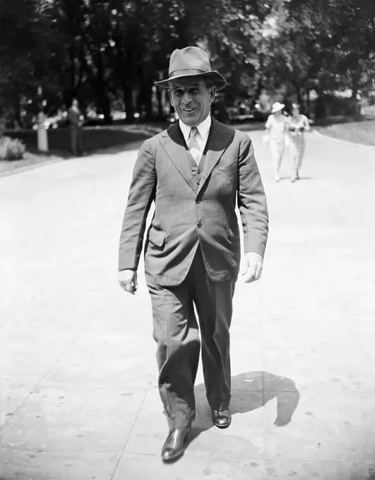 Framed Print : John J. Raskob Arriving at White House for Luncheon Framed Print : John J. Raskob Arriving at White House for Luncheon