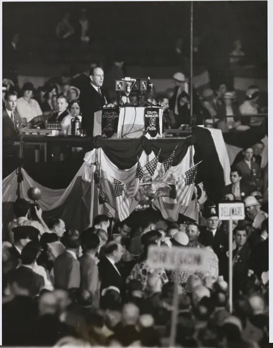 Framed Print : John J. Raskob Speaking at Democratic National Convention Framed Print : John J. Raskob Speaking at Democratic National Convention