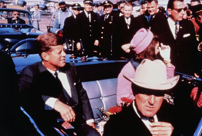 Framed Print : John and Jackie Kennedy with John Connally in Automobile Framed Print : John and Jackie Kennedy with John Connally in Automobile