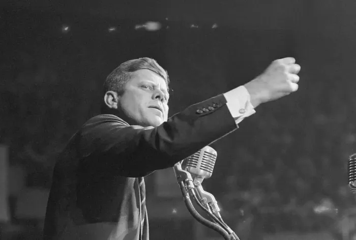 Framed Print : John Kennedy Clenching His Fist Framed Print : John Kennedy Clenching His Fist