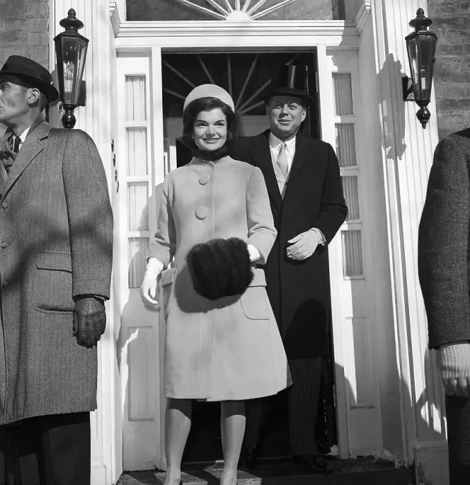 Framed Print : John Kennedy and Jacqueline Leaving For White House Framed Print : John Kennedy and Jacqueline Leaving For White House