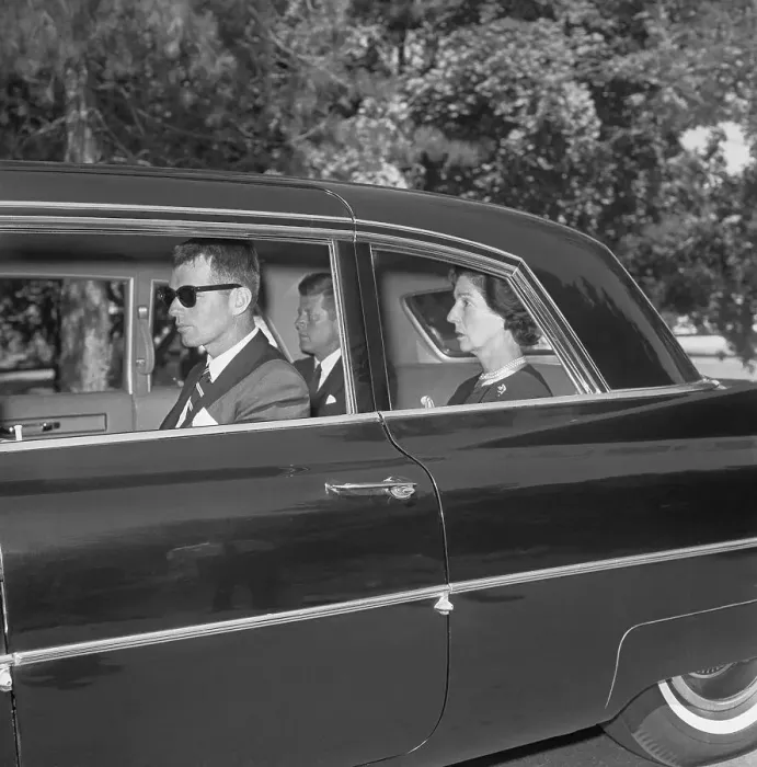 Framed Print : John Kennedy and Others Leaving Mass Framed Print : John Kennedy and Others Leaving Mass