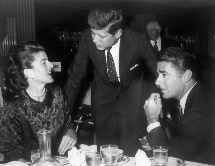 Framed Print : John Kennedy with Sister and Brother-in-Law Framed Print : John Kennedy with Sister and Brother-in-Law