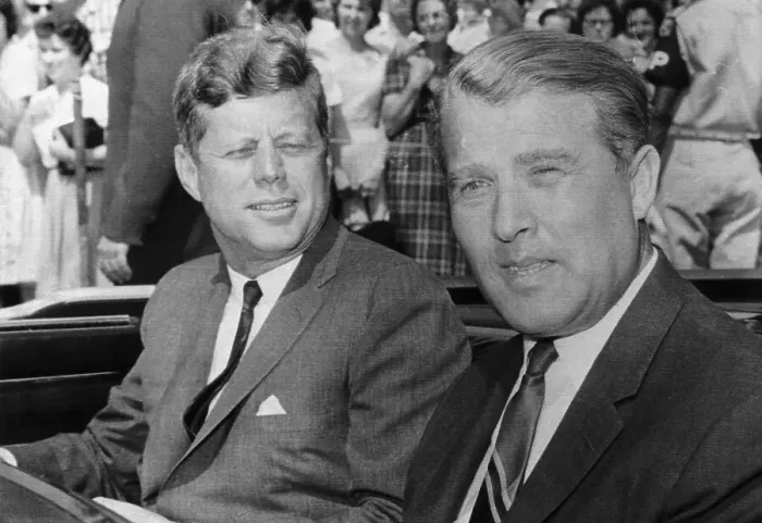 Framed Print : John Kennedy and Werner von Braun Framed Print : John Kennedy and Werner von Braun