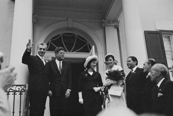 Framed Print : John Kennedy and Others at White House Framed Print : John Kennedy and Others at White House