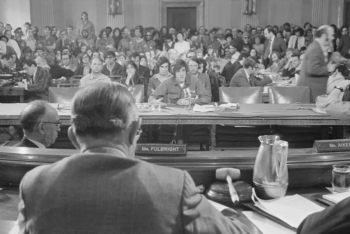 Framed Print : John Kerry Speaking Against the Vietnam War Framed Print : John Kerry Speaking Against the Vietnam War