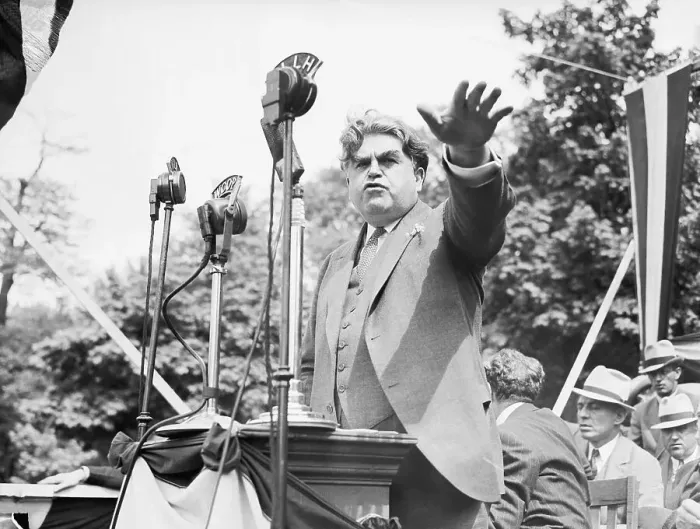Framed Print : John L. Lewis Gestures at Podium Framed Print : John L. Lewis Gestures at Podium