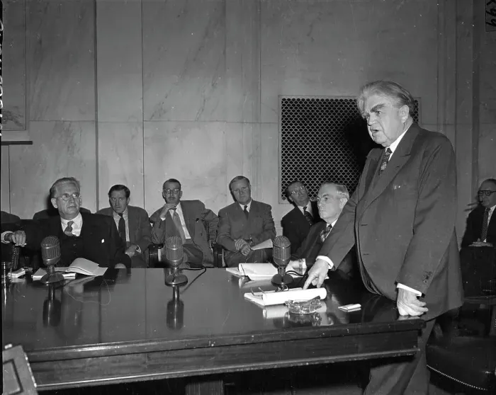 Framed Print : John L. Lewis Interrupting Senate Labor Subcommittee Framed Print : John L. Lewis Interrupting Senate Labor Subcommittee