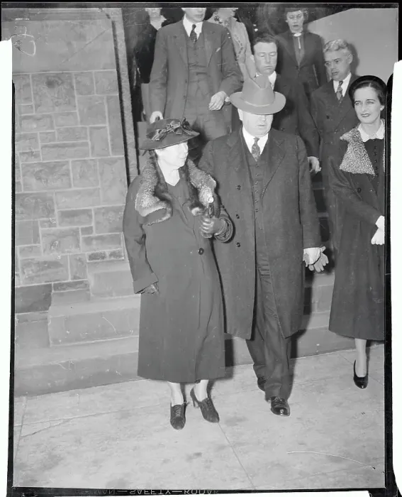 Framed Print : John L Lewis with His Wife Framed Print : John L Lewis with His Wife