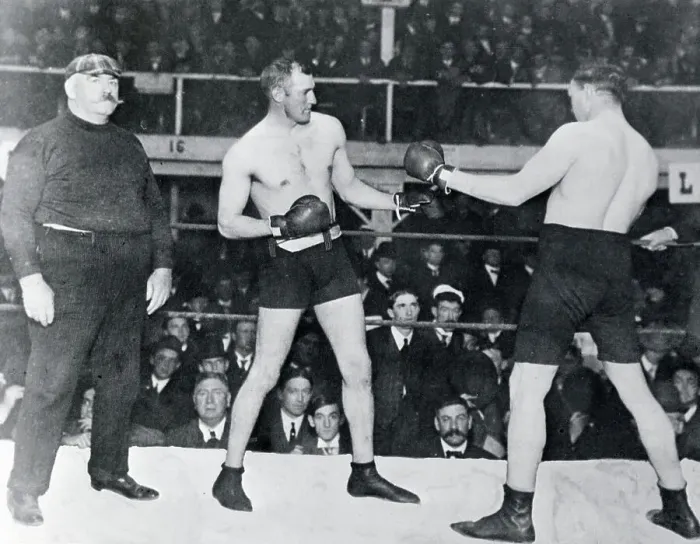 Framed Print : John L. Sullivan in the Ring Framed Print : John L. Sullivan in the Ring