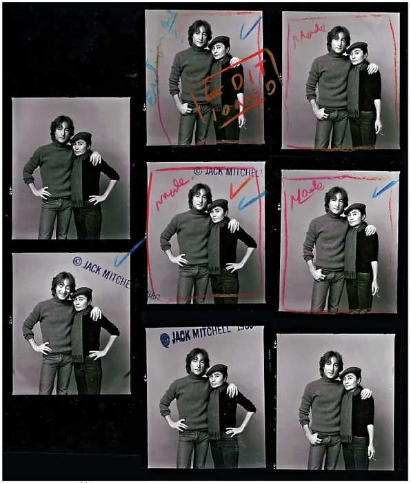Framed Print : John Lennon & Yoko Ono Contract Sheet Framed Print : John Lennon & Yoko Ono Contract Sheet