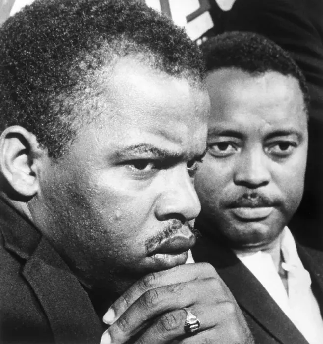 Framed Print : John Lewis and Hosea Williams Framed Print : John Lewis and Hosea Williams