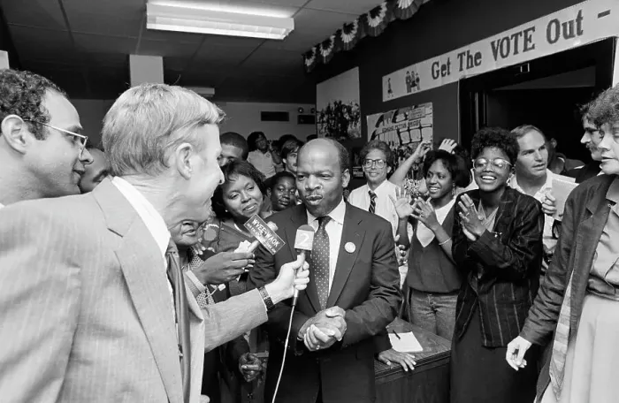 Framed Print : John Lewis Talks To Press;Supporters Aro Framed Print : John Lewis Talks To Press;Supporters Aro