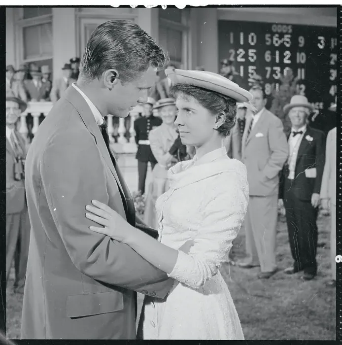 Framed Print : John Lupton Embracing Margaret O'Brien Framed Print : John Lupton Embracing Margaret O'Brien