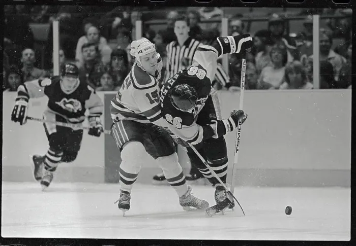 Framed Print : John MacLean Playing Hockey to Win Framed Print : John MacLean Playing Hockey to Win