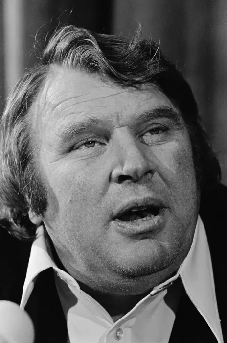 Framed Print : John Madden Speaking Framed Print : John Madden Speaking