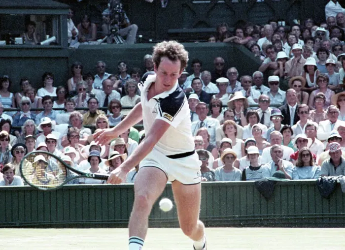 Framed Print : John McEnroe Action Framed Print : John McEnroe Action