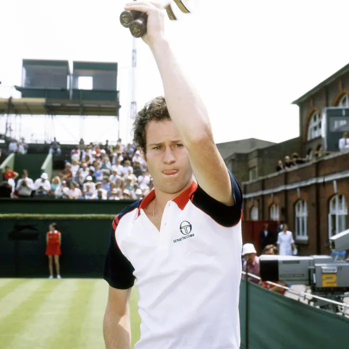 Framed Print : John McEnroe At The Stella Artois Championships Framed Print : John McEnroe At The Stella Artois Championships