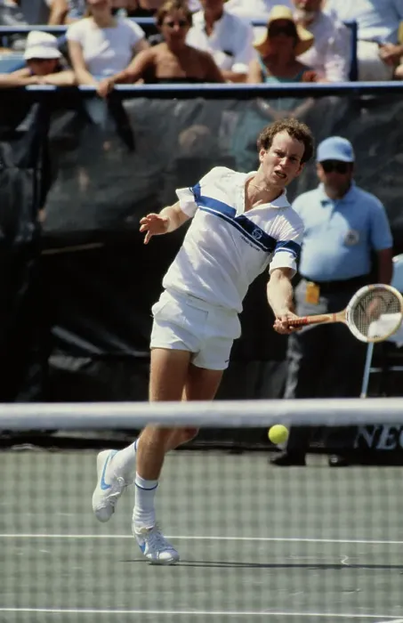 Framed Print : John McEnroe During Tennis Match Framed Print : John McEnroe During Tennis Match