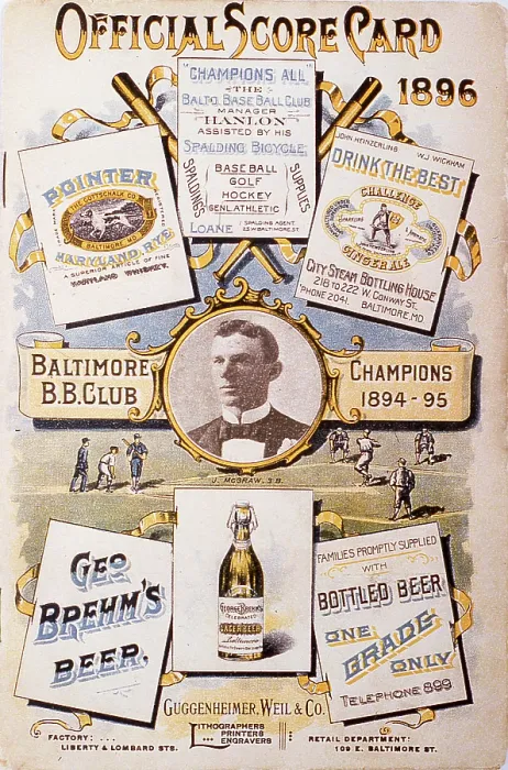 Framed Print : John McGraw 1896 Baltimore Framed Print : John McGraw 1896 Baltimore